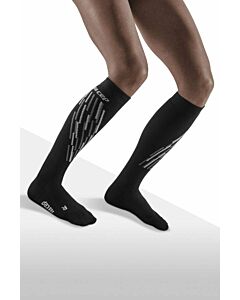 CEP - Ski thermo socks black/anthracite - zwart combi