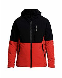 TENSON - yoke ski jacket men - Oranje-Rood