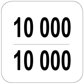 10000 / 10000