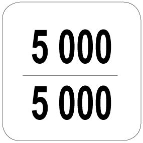 5000 / 5000